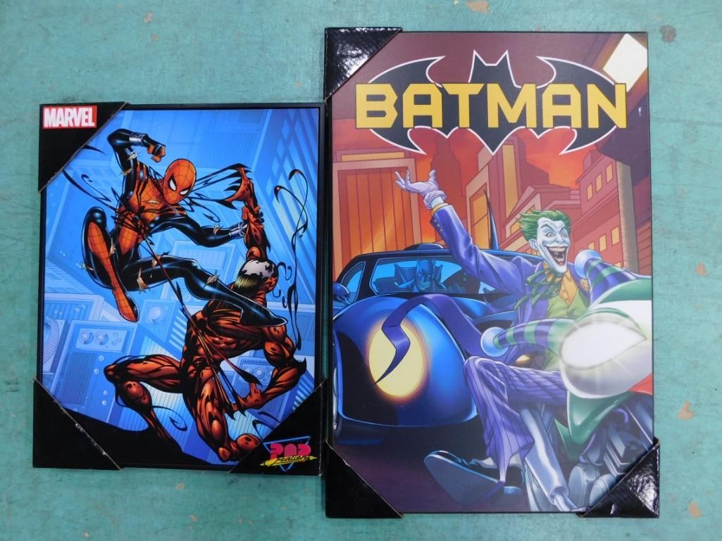 2 Prints incl Spider-Man and Batman (1 of 4)