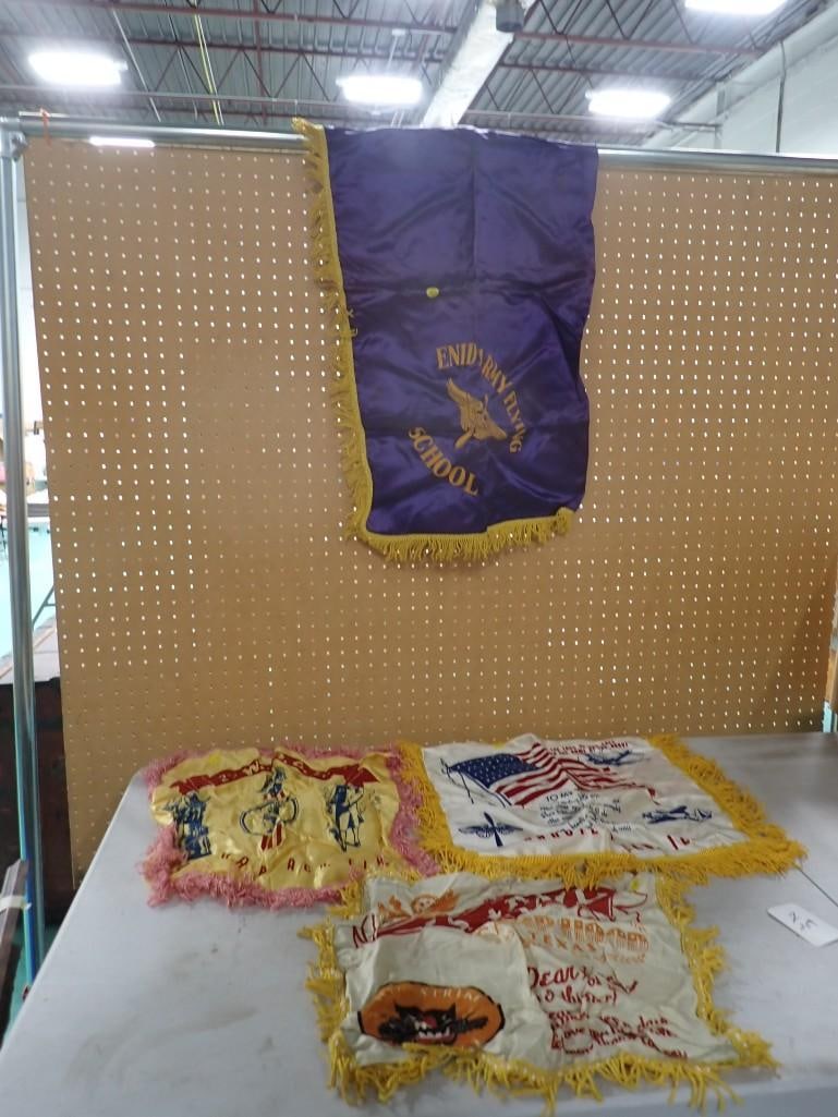 Circa WWII Military Pillow Shams - including Enid Army Flying: Circa WWII Military Pillow Shams - including Enid Army Flying