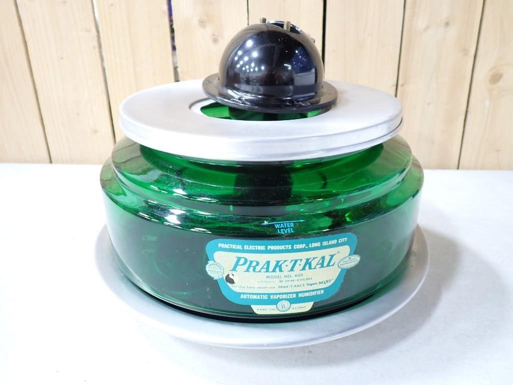 Prak-T-Kal Model 400 Automatic Vaporizer Humidifier in Green: Prak-T-Kal Model 400 Automatic Vaporizer Humidifier in Green
