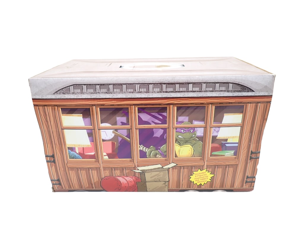 Movie Star Teenage Mutant Ninja Turtles Action Figure Set New in Box TMNT . Includes 6 figures (1 of 7)