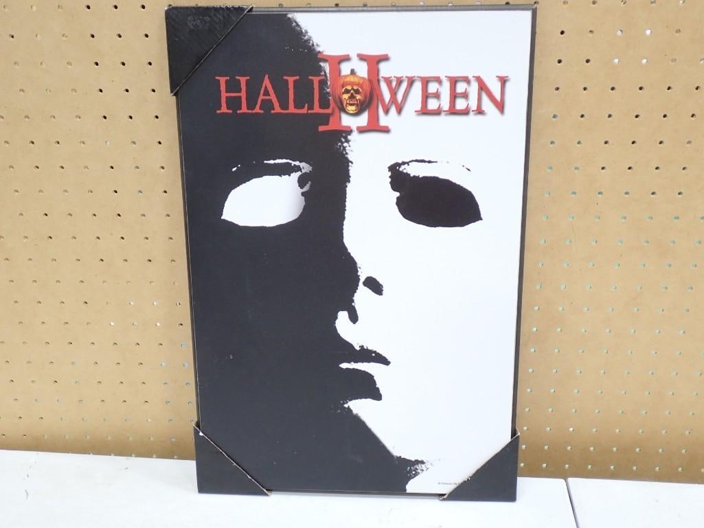 Halloween II Mounted Poster 19" x 12 1/2": Halloween II Mounted Poster 19" x 12 1/2" Horror Film Print