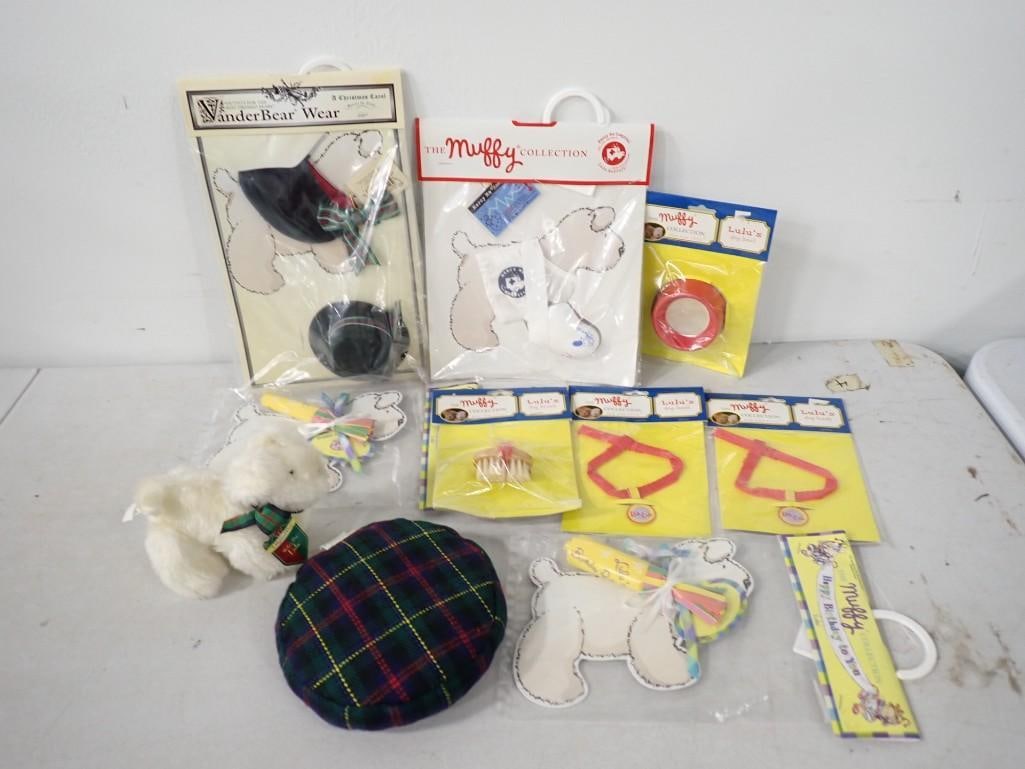 Muffy's Dog Lulu plus Clothes, Accessories, Etc Vanderbear Plush (1 of 11)