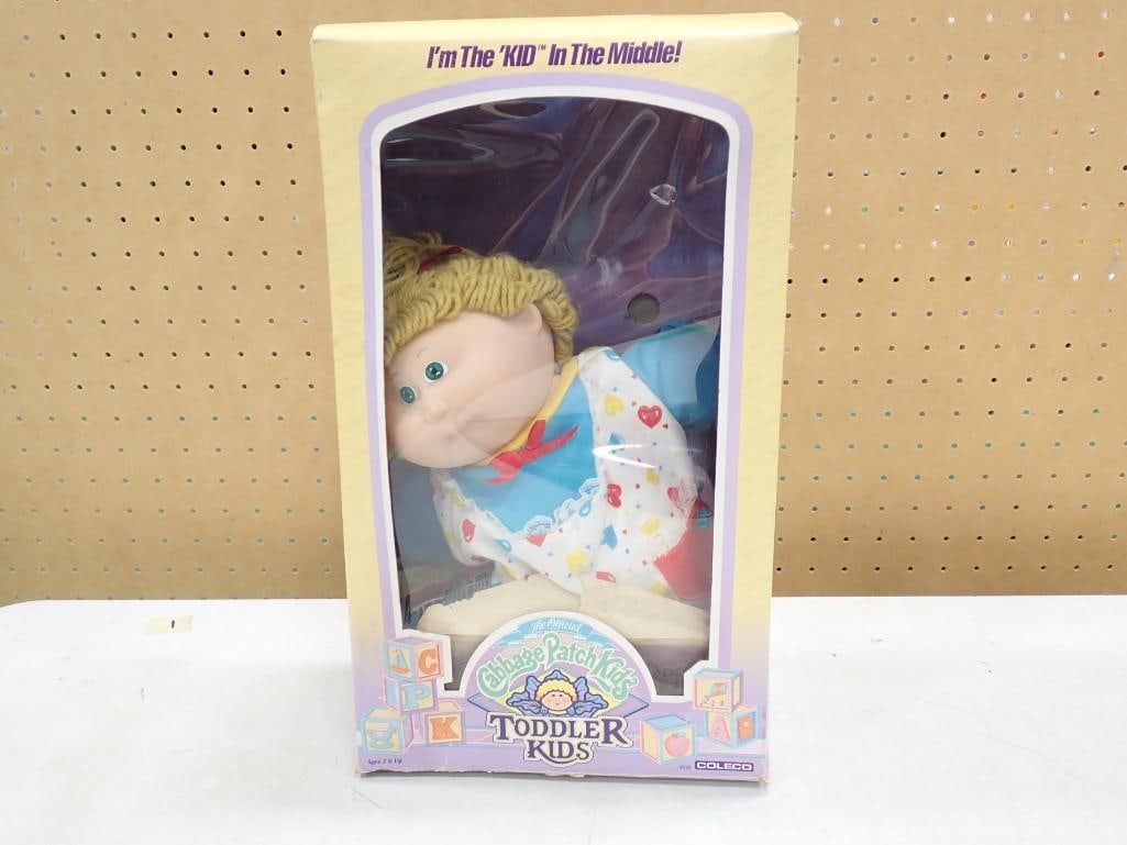 Cabbage Patch Kids Toddler Kids Doll by Coleco with Original Box (1 of 9)