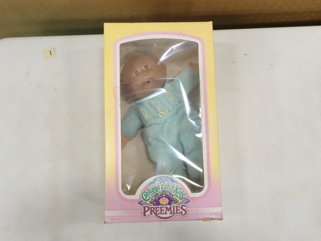 Cabbage Patch Kids Preemies Doll by Coleco in Original Box (1 of 11)