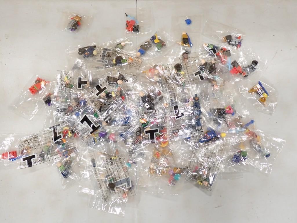Large Lot of assorted Mini Figures compatible with Lego (1 of 11)