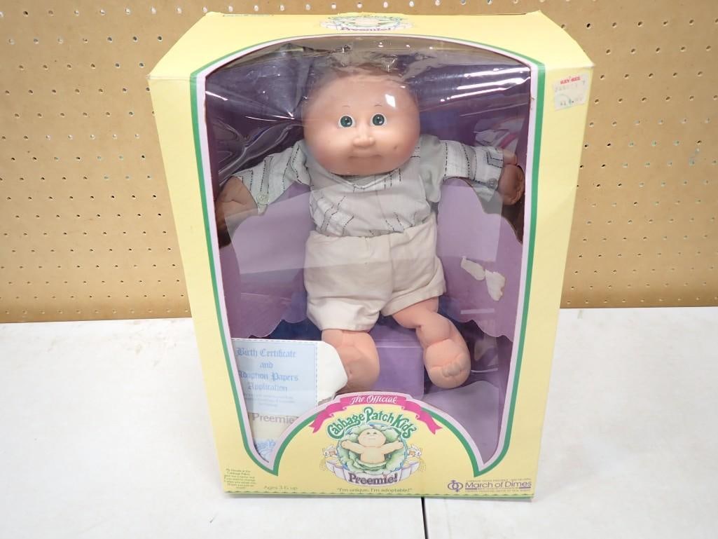 Cabbage Patch Kids Preemie Doll with Birth Certificate NOT in Original Box (1 of 14)