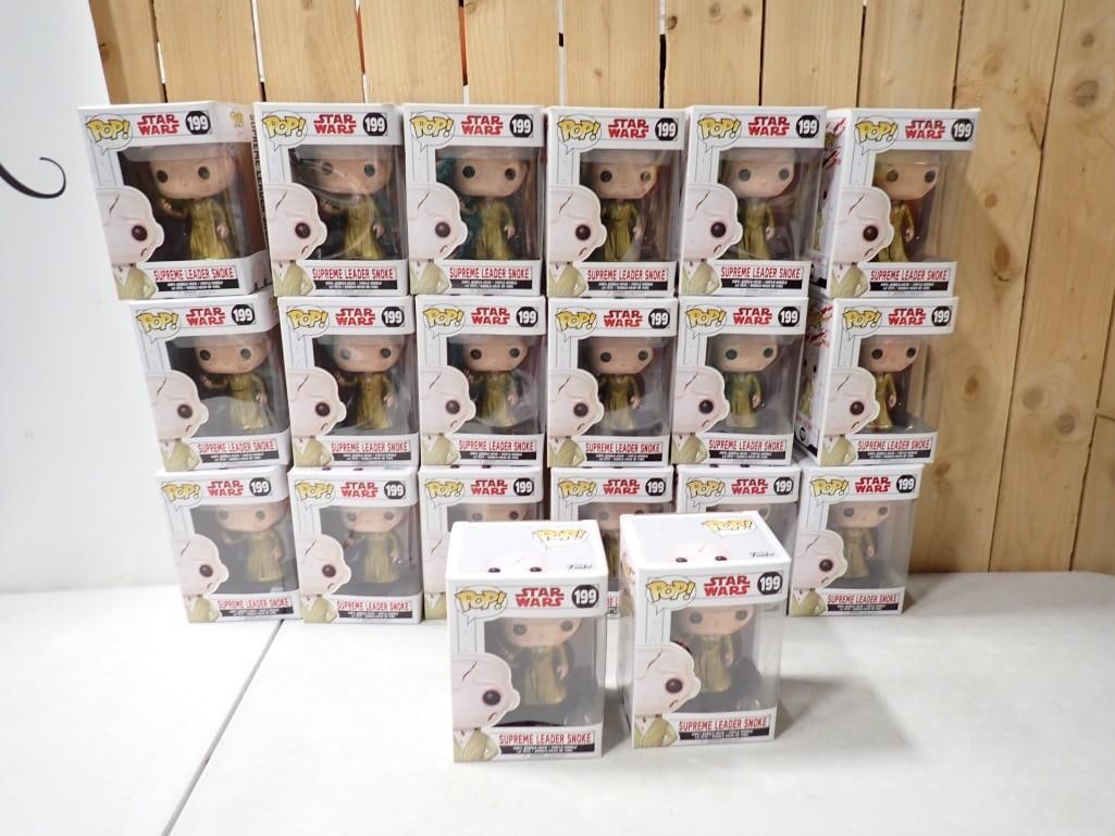 Lot of 20 Funko Pop Figures Star Wars Supreme Leader Snoke New in Box: Lot of 20 Funko Pop Figures Star Wars Supreme Leader Snoke New in Box