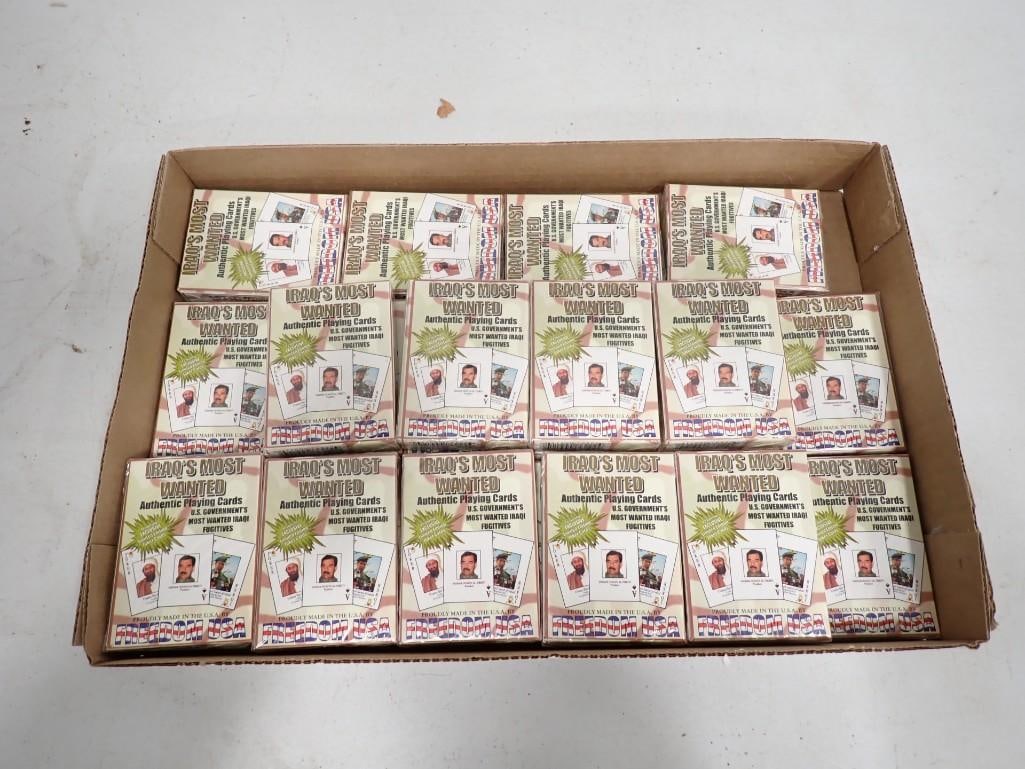 25 New and Sealed Iraq's Most Wanted Playing Cards: 25 New and Sealed Iraq's Most Wanted Playing Cards