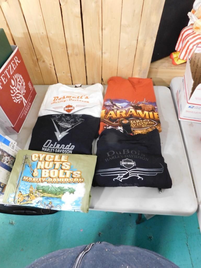 5 Harley Davidson T-Shirts with Original Tags All Size 2XL (1 of 5)