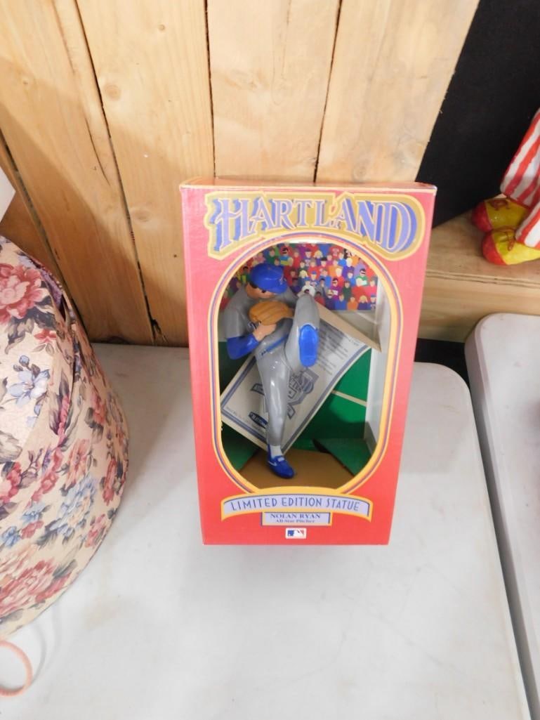 Heartland Limited Edition Nolan Ryan Figure in Original Box with COA: Heartland Limited Edition Nolan Ryan Figure in Original Box with COA