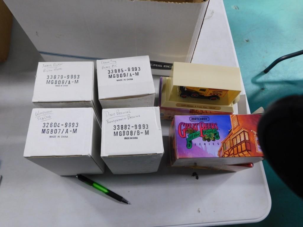 Collectible Car Lot incl Matchbox Great Beers of the World Series Models of Yesteryear 1932 Model AA (1 of 6)