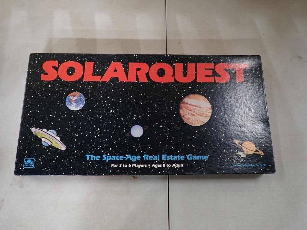 Solarquest Space-Age Real Estate Board Game: Solarquest Space-Age Real Estate Board Game . Includes everything shown in the pictures