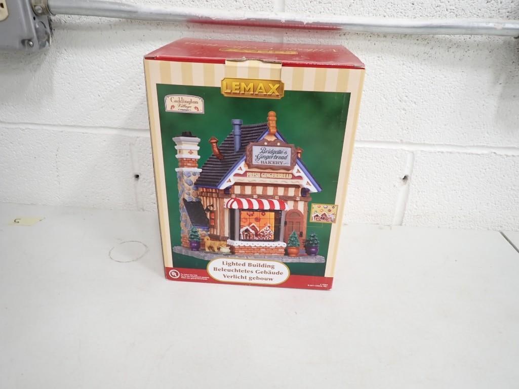 Lemax Bridgette's Gingerbread Bakery Caddington Village Christmas Village Building (1 of 5)