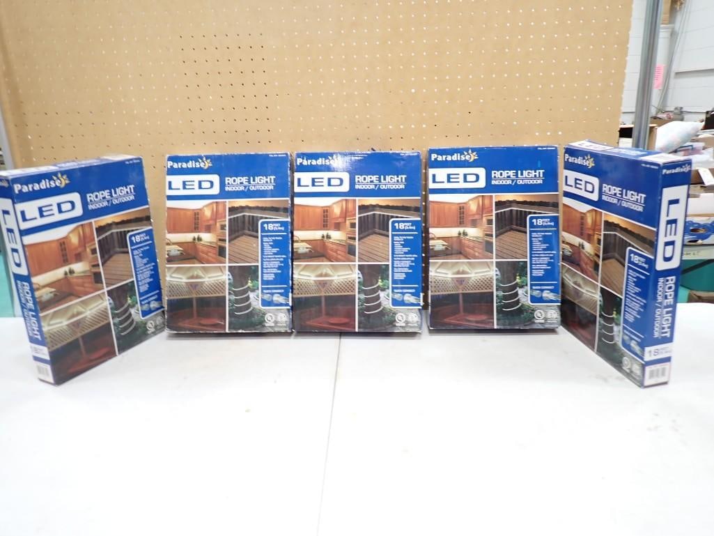 New in Box LED Rope Lights 5 Boxes (1 of 6)