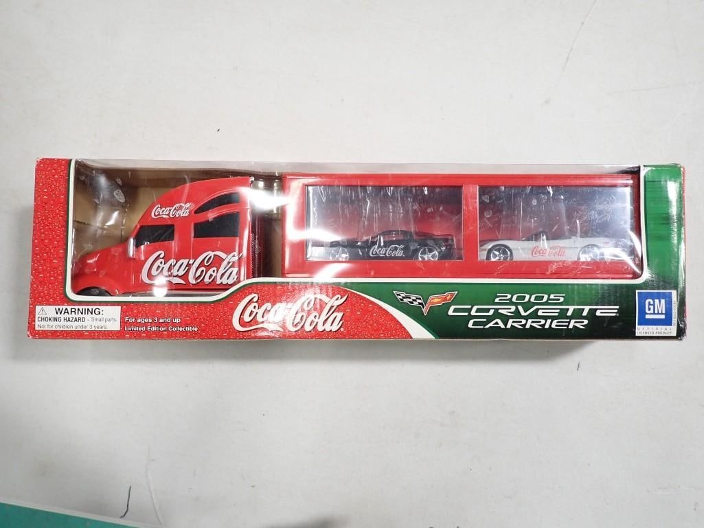 New in Package Coca Cola Corvette Carrier Truck: New in Package Coca Cola Corvette Carrier Truck