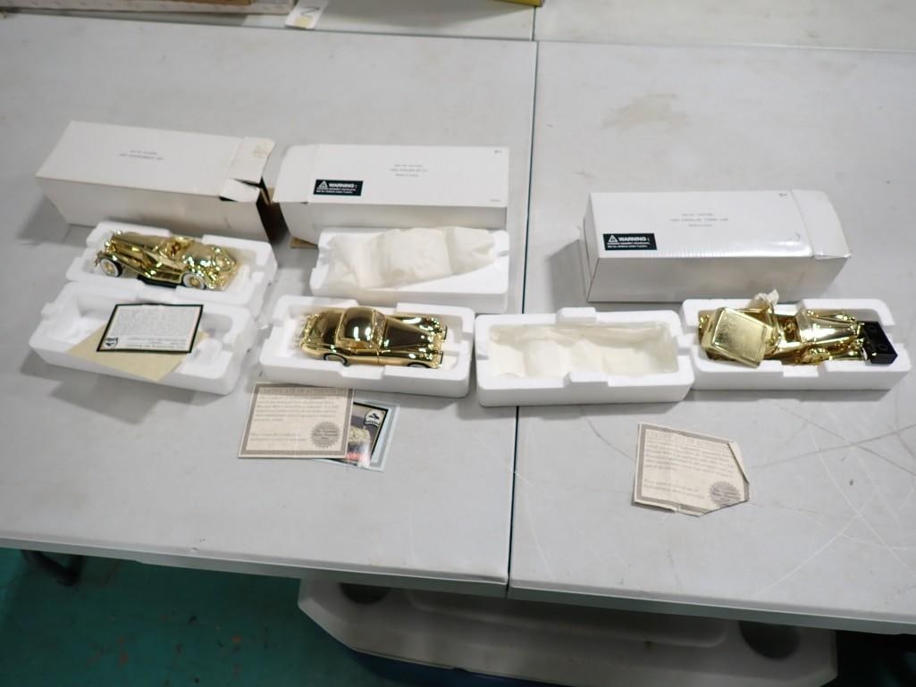 3 Model Cars incl 1935 Duesenberg SSJ, 1949 Jaguar XK120, 1933 Cadillac Town Car (1 of 9)