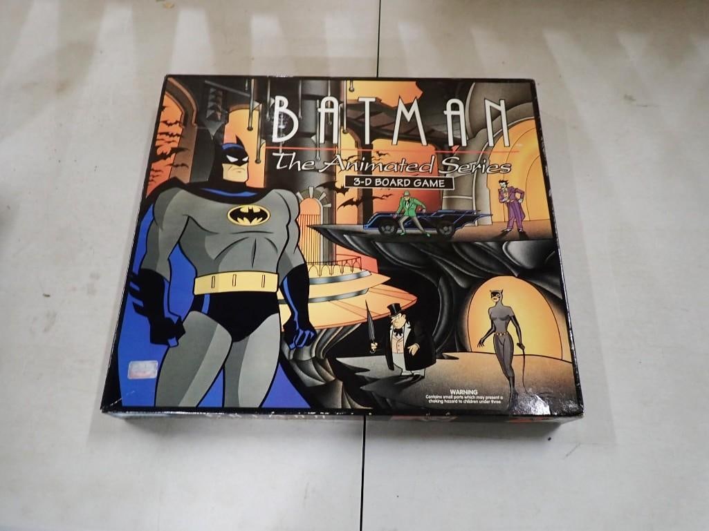Batman the Animated Series 3D Board Game: Batman the Animated Series 3D Board Game . Unchecked for completeness. Includes everything that you see in the pictures