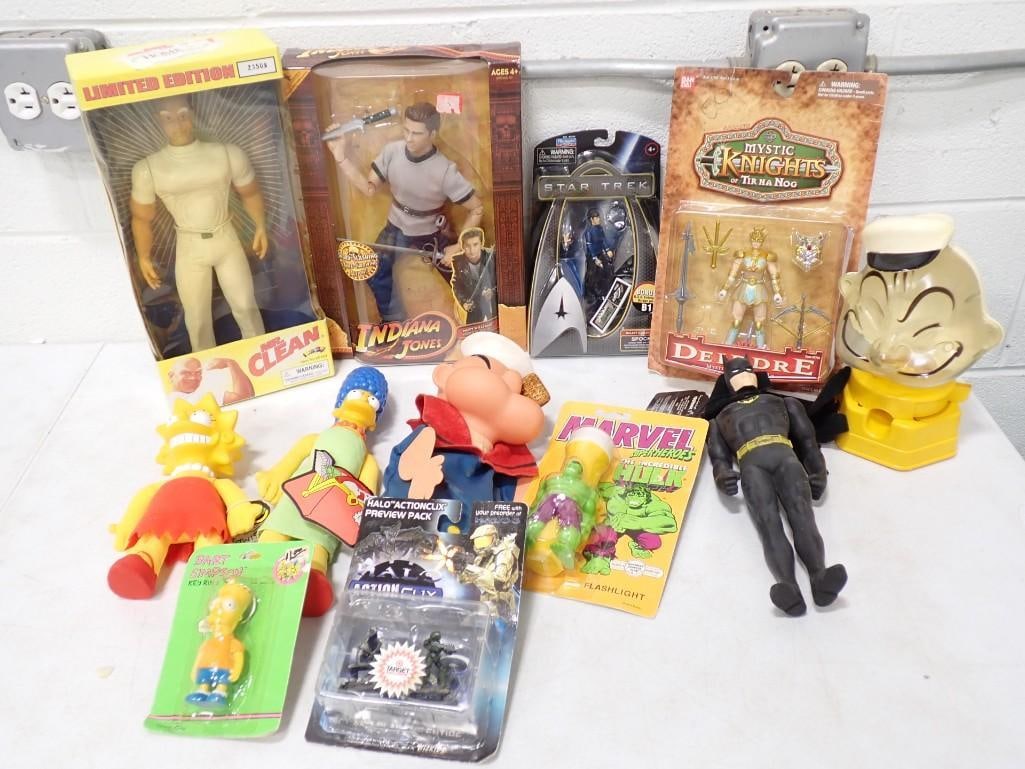 Toys incl Limited Edition MR Clean Figure in Original Box, Vintage Popeye Puppet, Popeye Gumball Mac (1 of 7)