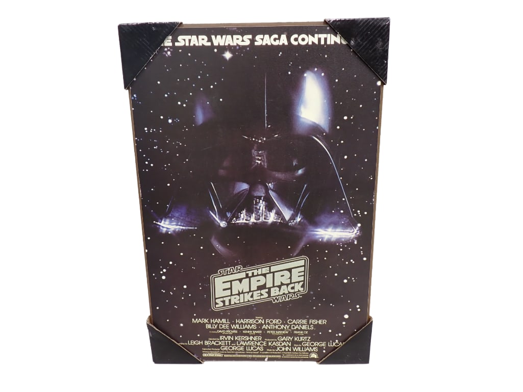 Disney Star Wars The Empire Strikes Back Framed Print 19" x 13" New with Box Corners Still On (1 of 5)