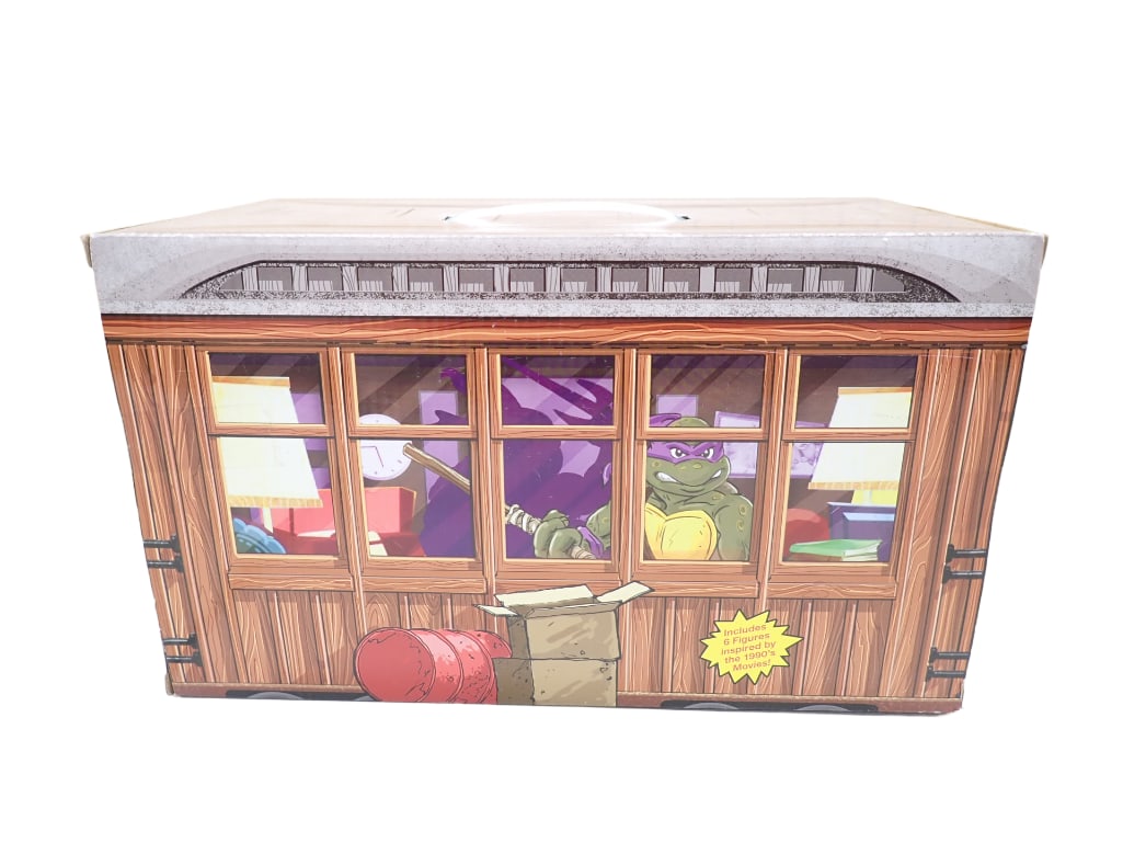 Movie Star Teenage Mutant Ninja Turtles Action Figure Set New in Box TMNT . Includes 6 figures (1 of 8)