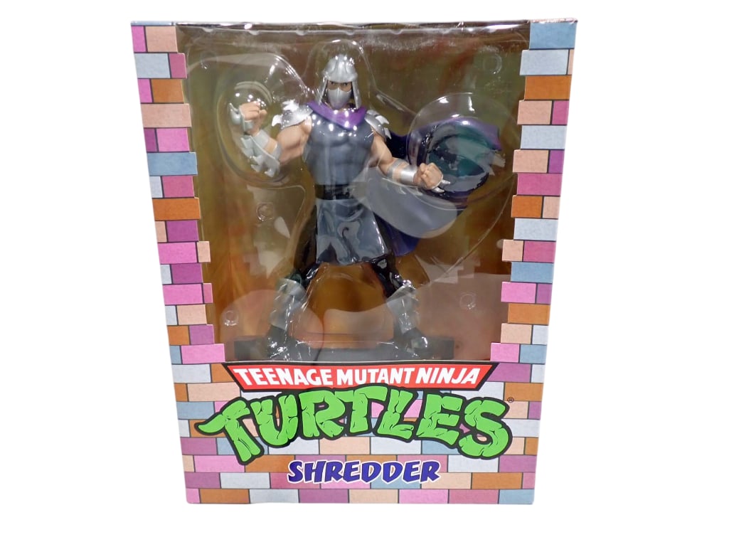 Teenage Mutant Ninja Turtles Shredder Figure TMNT New in Box: Teenage Mutant Ninja Turtles Shredder Figure TMNT New in Box Live Auctioneers is now offering Live Shipping through them. This is an optional payment/shipping system. If you would like to use the UPS 