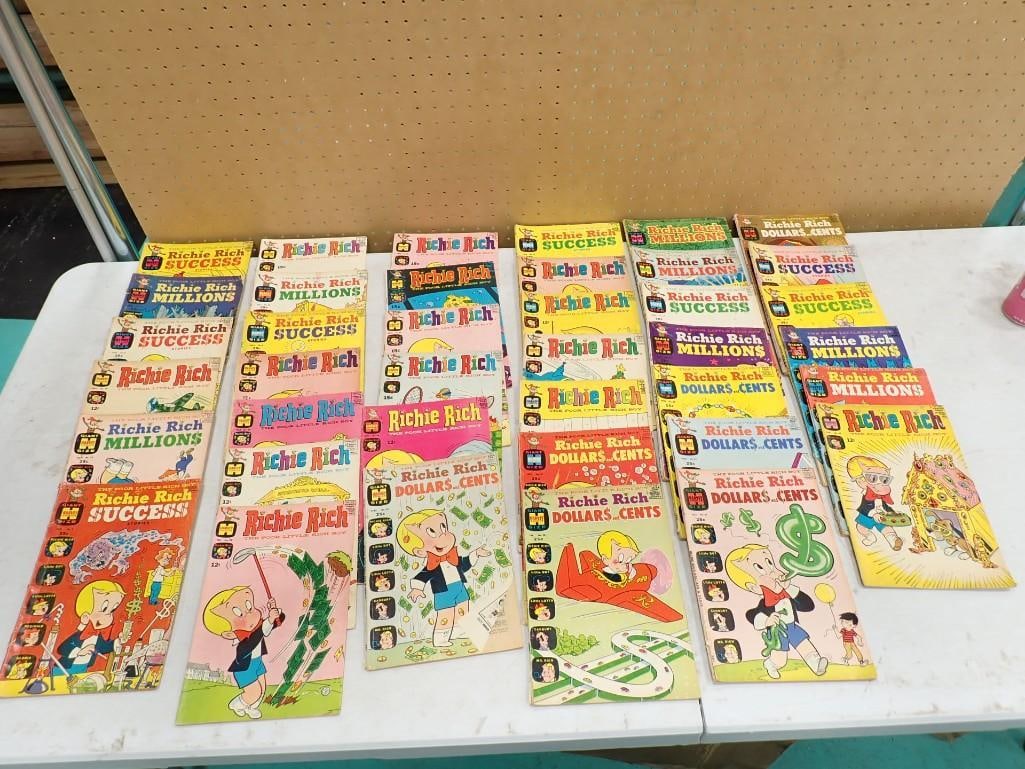 39 Asst Richie Rich Comic Books 1966-1968 (1 of 10)
