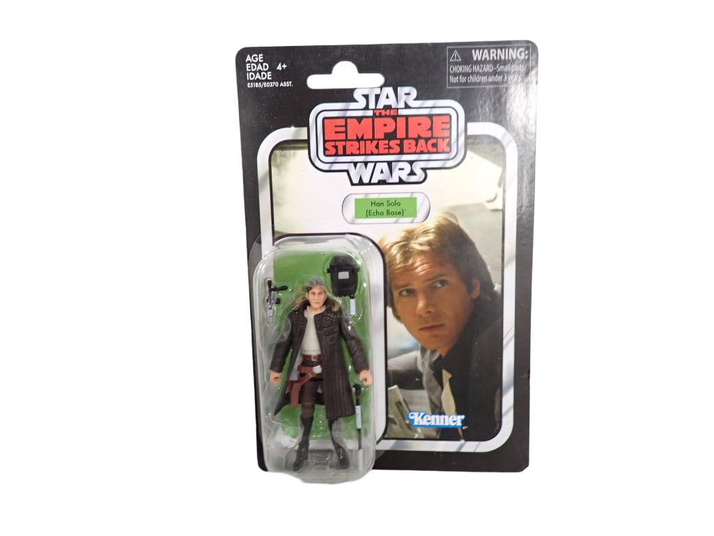 Kenner Star Wars The Empire Strikes Back Han Solo Action Figure New in Package (1 of 5)