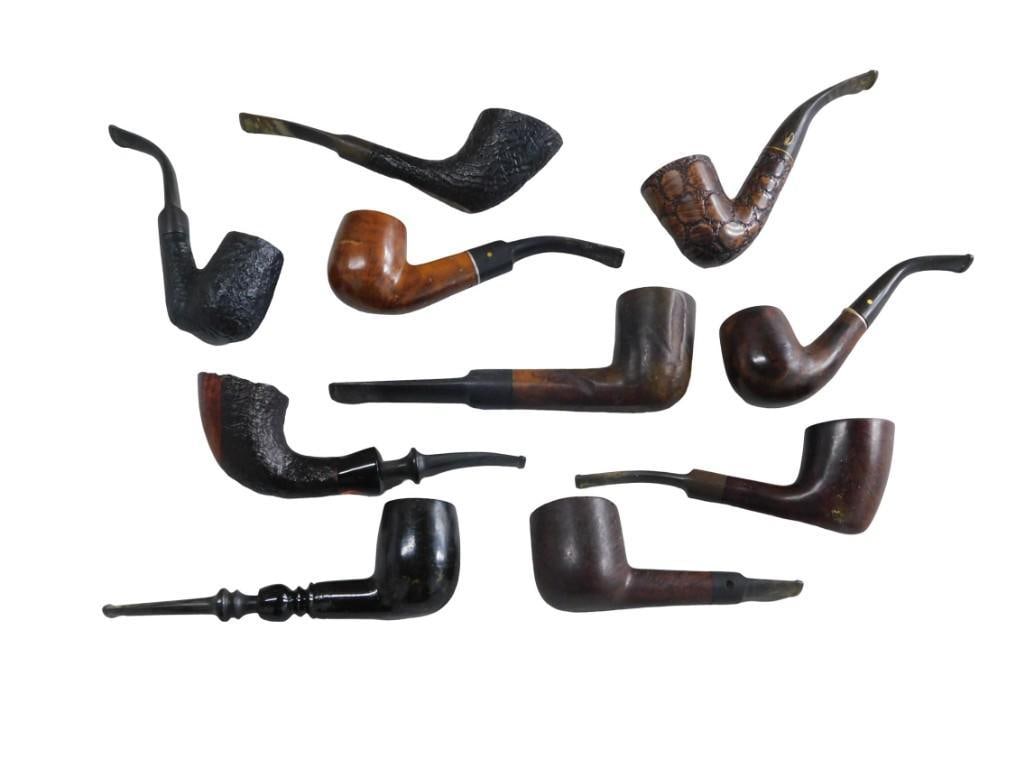 Lot of Assorted Vintage Tobacco Pipes (1 of 3)