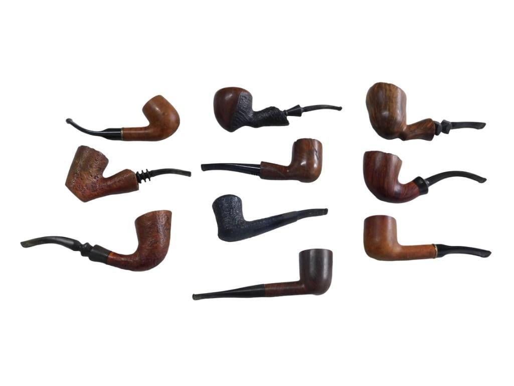 Lot of Assorted Vintage Tobacco Pipes (1 of 3)