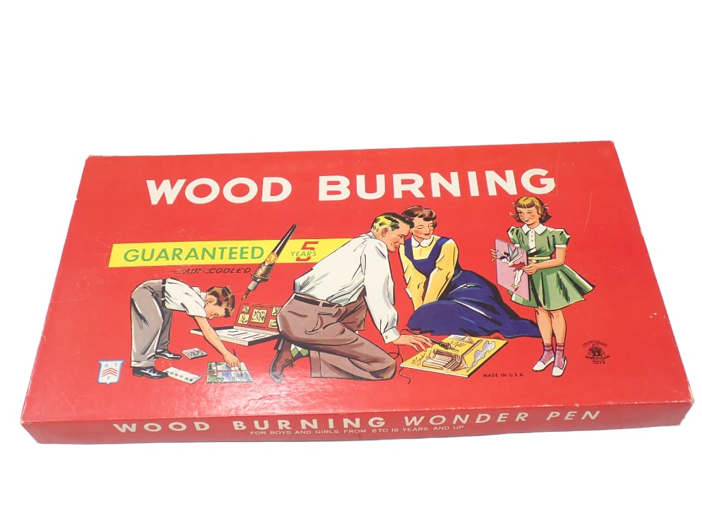 Vintage Woodburning Set (1 of 11)