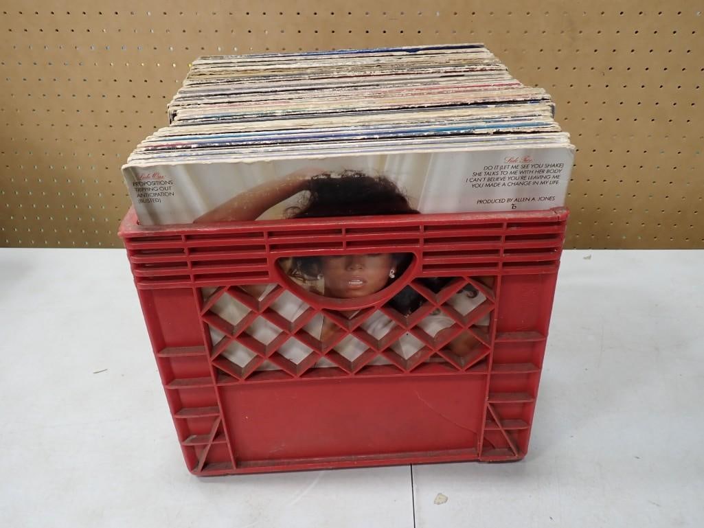 Lot of Vinyl Records 33 RPM LPs incl The Brothers Johnson, Barry White, Cameo, etc (1 of 6)