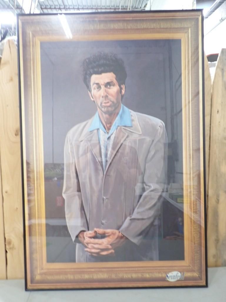 Framed Cosmo Kramer from Seinfeld Michael Richards Poster (1 of 4)