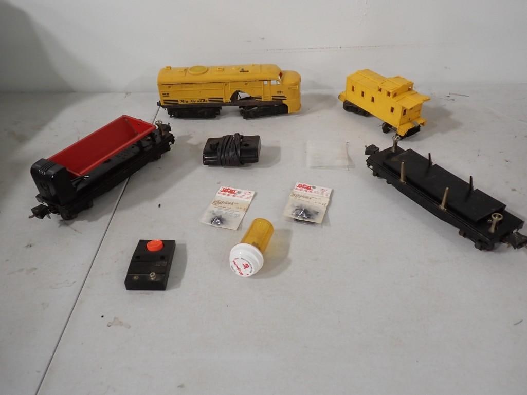 Assorted Train and Train Accessory Lot including Lionel Rio Grande 221 (1 of 6)