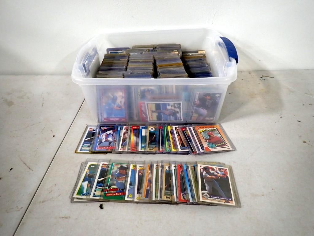 Large Lot of Baseball Cards - Including Rookies, 80's and 90's stars, etc. (1 of 4)