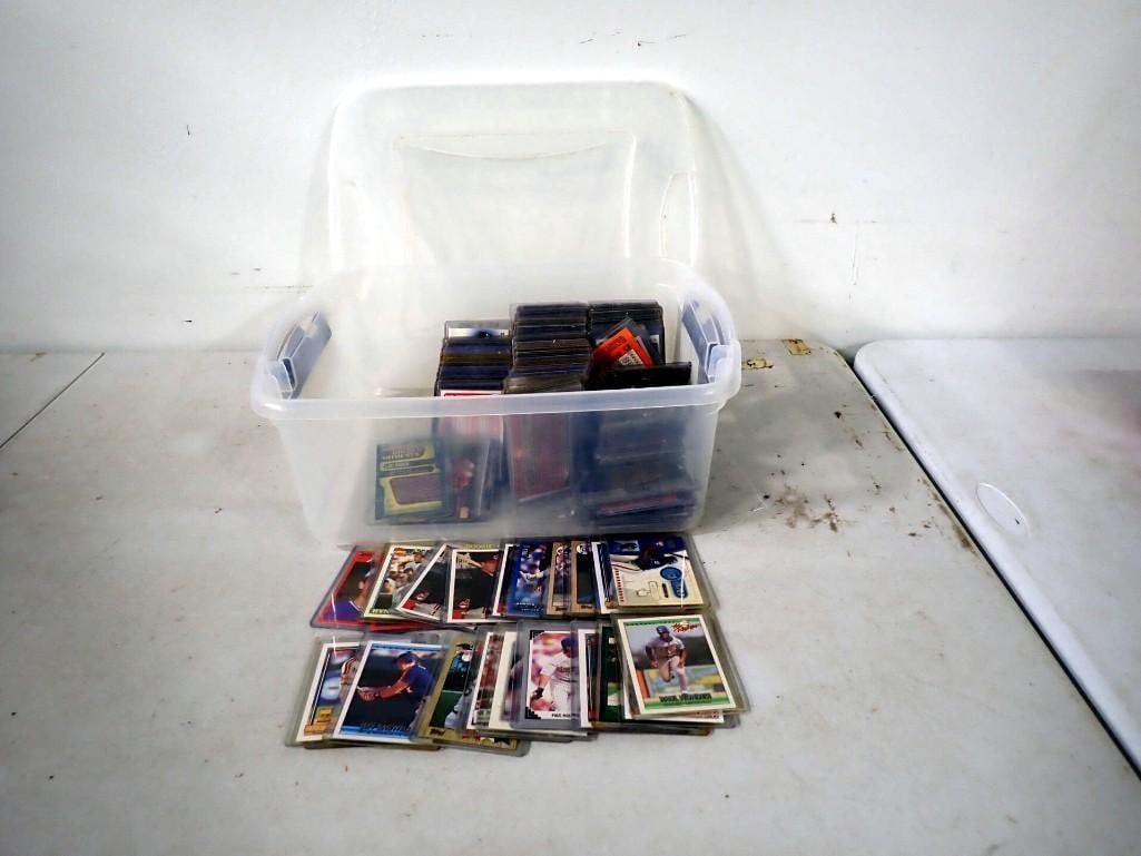 Bin full of assorted Baseball Cards including Many 80's and 90's Stars / Rookies, etc. (1 of 3)