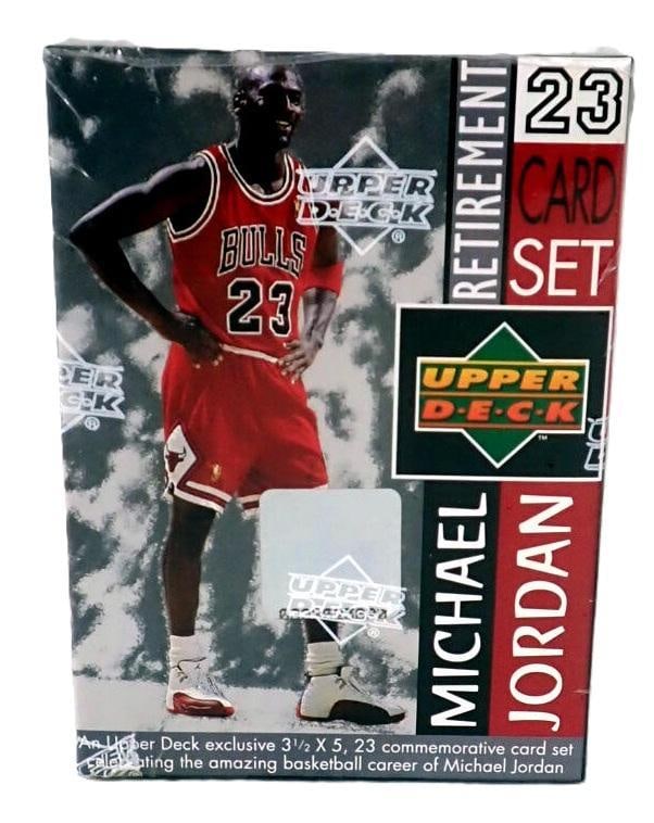 Sealed Upper Deck Michael Jordan Retirement Card Set (1 of 6)
