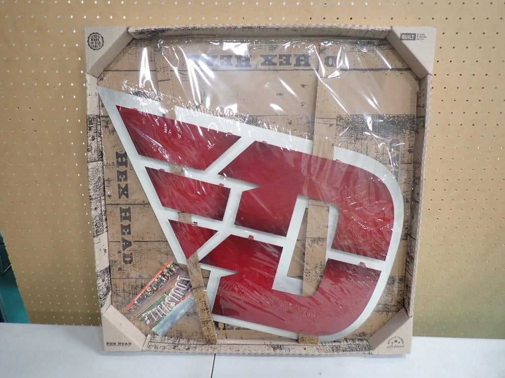 Dayton Flyers Hex Head Sign New in Package (1 of 7)