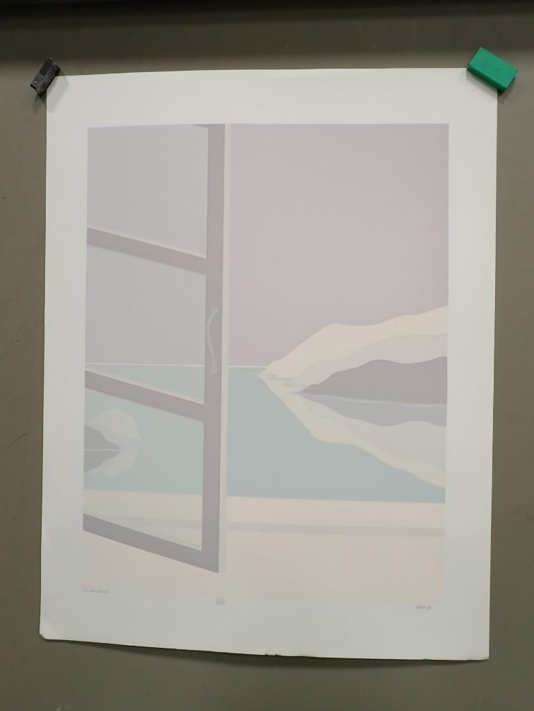 Pencil Signed and Numbered Lithograph "La Ventana" Signed Marco (1 of 4)