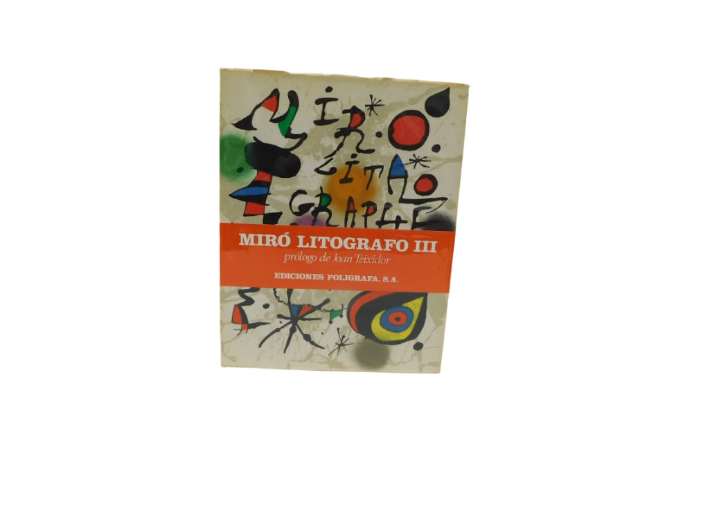 Joan Miro (Spanish, 1893-1983); Miro Litografo, Volume III. Maeght Editeur, Paris, 1977. Ediciones P (1 of 6)