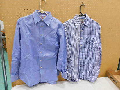 Two Robert Graham shirts; both size medium: Two Robert Graham shirts; both size medium? Live Auctioneers is now offering Live Shipping through them. This is an optional payment/shipping system. If you would like to use the UPS Store as usual,