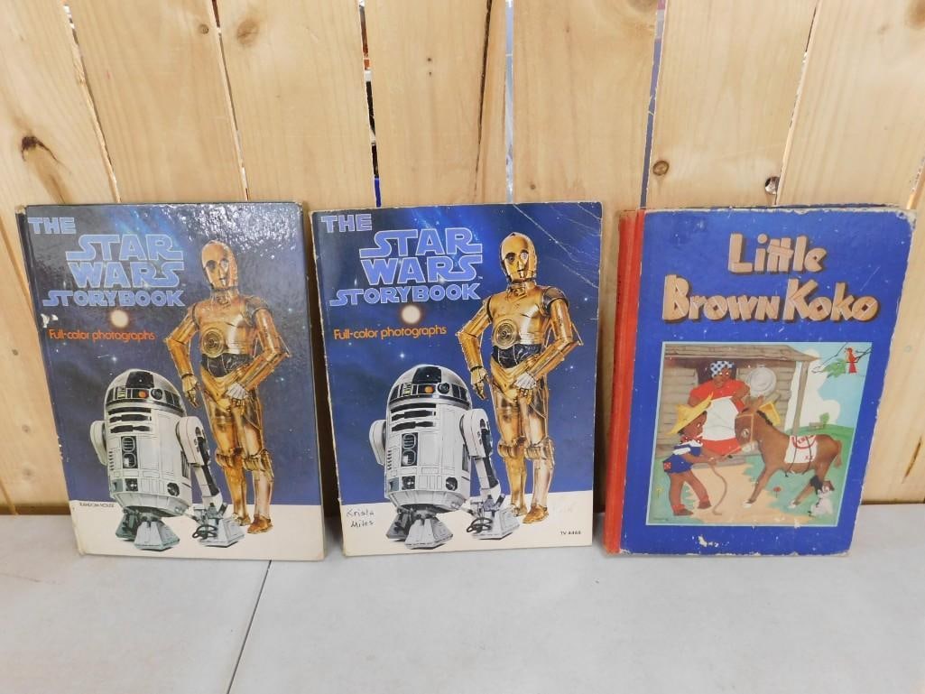 Vintage Star Wars Story Books and Black Americana Book - Little Brown Koko (1 of 12)