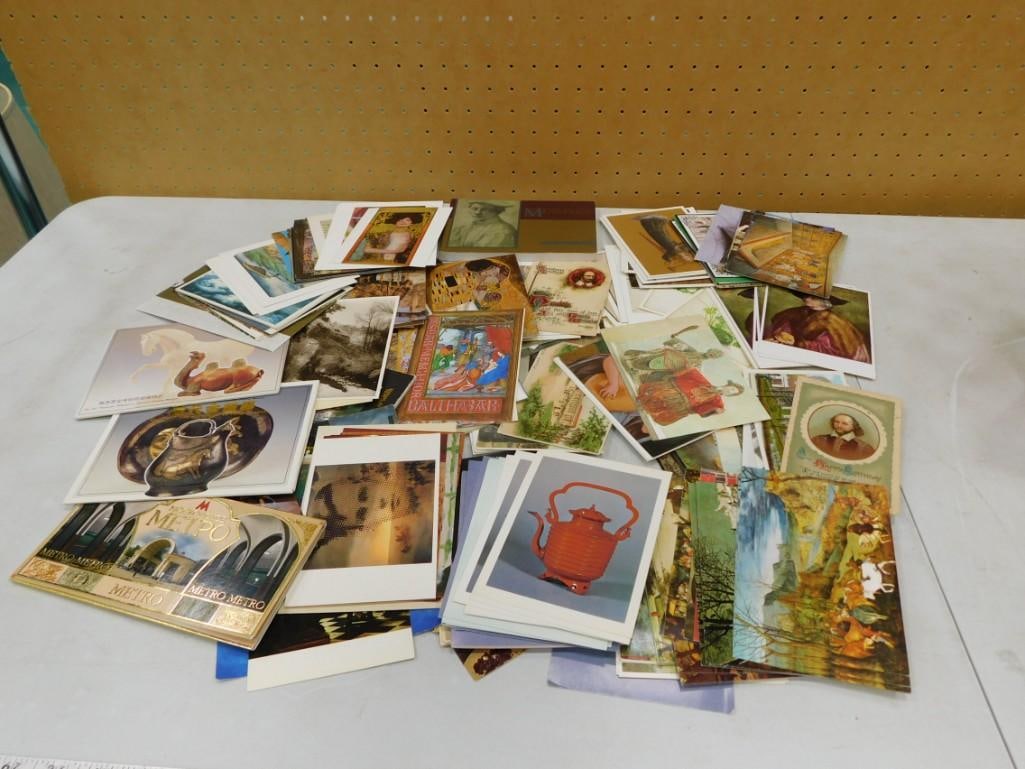 Postcard collection; 1904 St. Louis World's Fair Shakespeare, Smithsonian Institute, Orvietto, Miche (1 of 2)