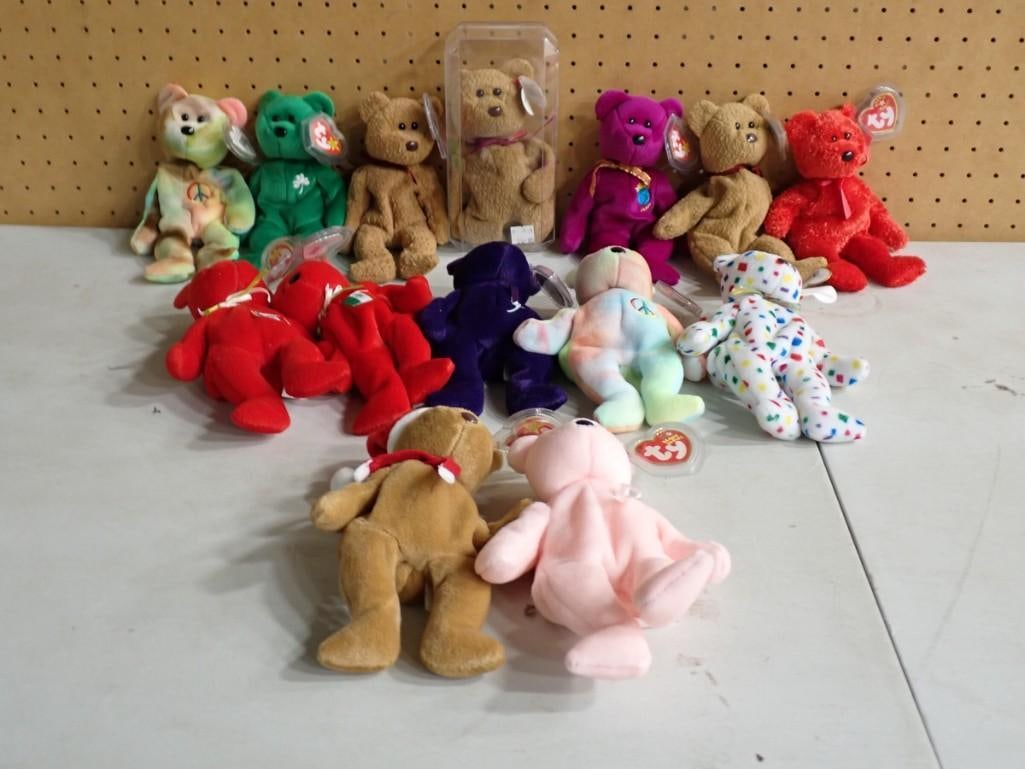 Lot of assorted Ty Beanie Babies (1 of 7)