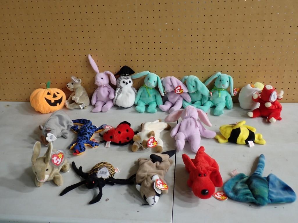 Lot of assorted Plush including Ty Beanie Babies (1 of 11)