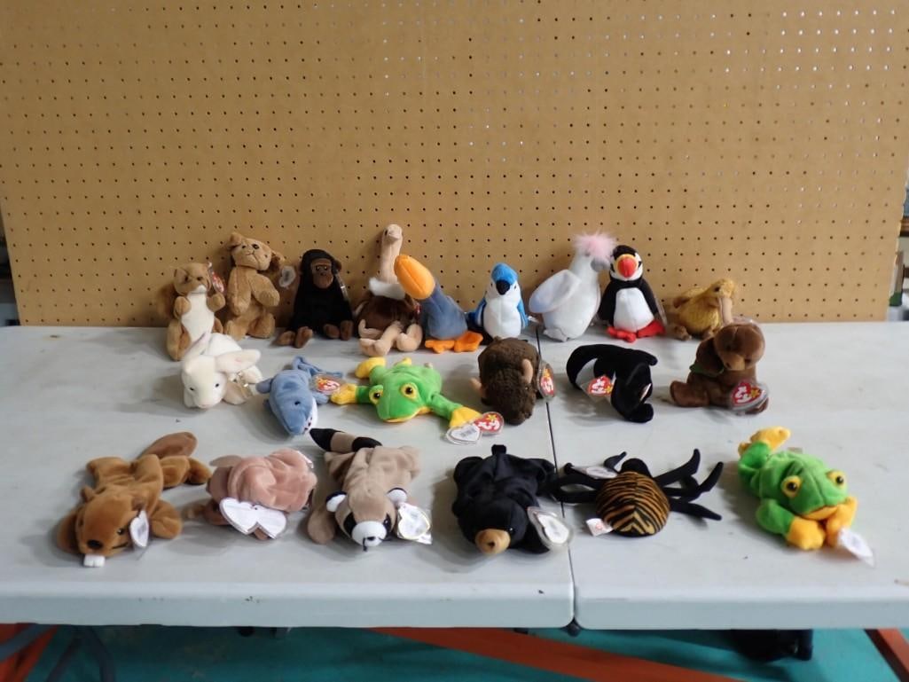 Lot of assorted Ty Beanie Babies (1 of 11)