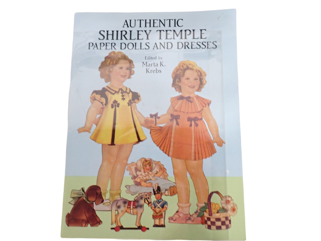 Authentic Shirley Temple Paper Dolls and Dresses Book (1 of 4)