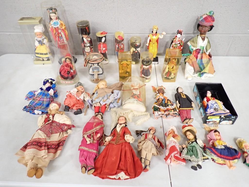 Lot of Dolls incl Ethnic Dolls, Miniature Dolls, Etc (1 of 14)