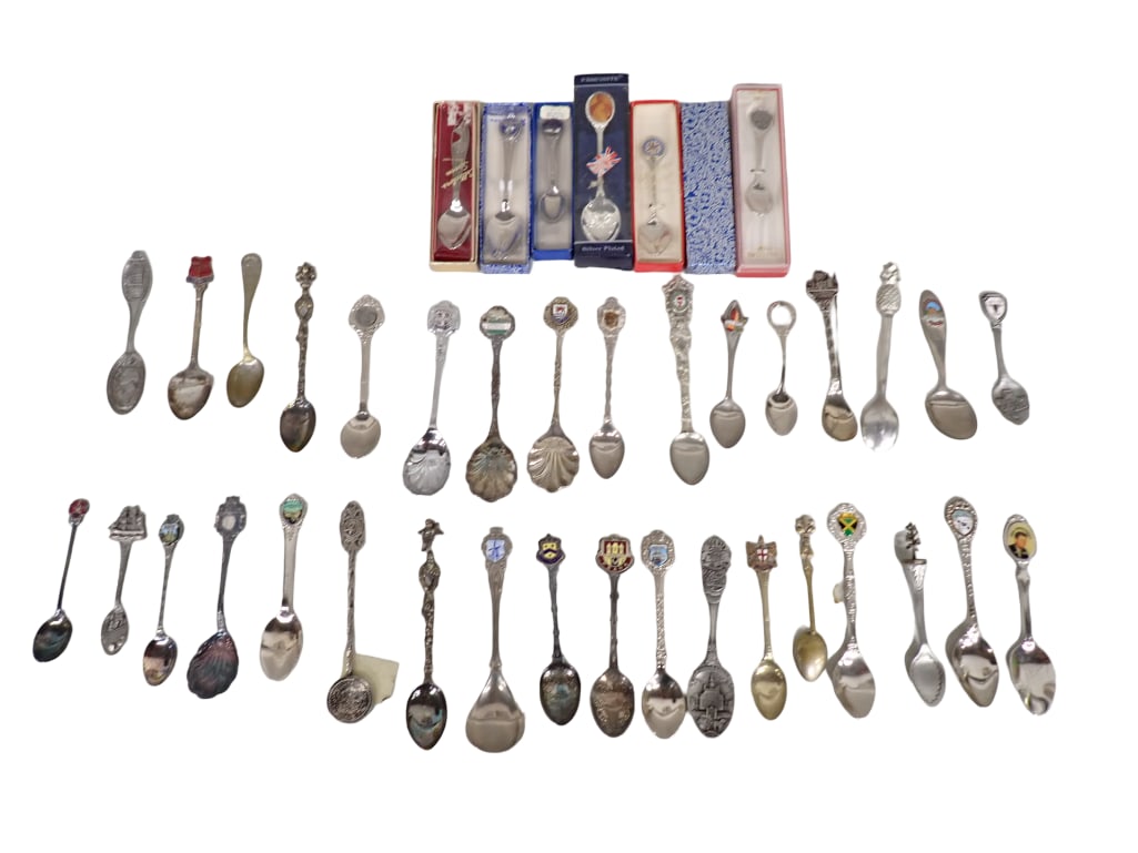 Collector Spoons Lot incl Souvenir Spoons (1 of 8)
