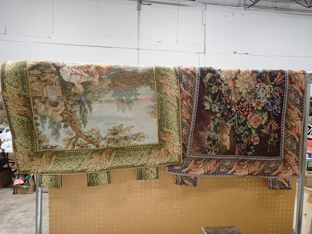 Pair of Vintage Wall Hanging Tapestries (1 of 7)