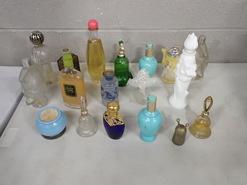 Lot of assorted Vintage Perfume Bottles (1 of 8)